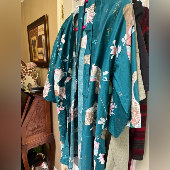 Teal Cotton Garment - Picture 2 of 5